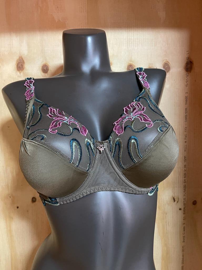 Louisa bracq bh 80d - 75e - 95e - 80f - 75g model horta, Verzenden, Groen, BH