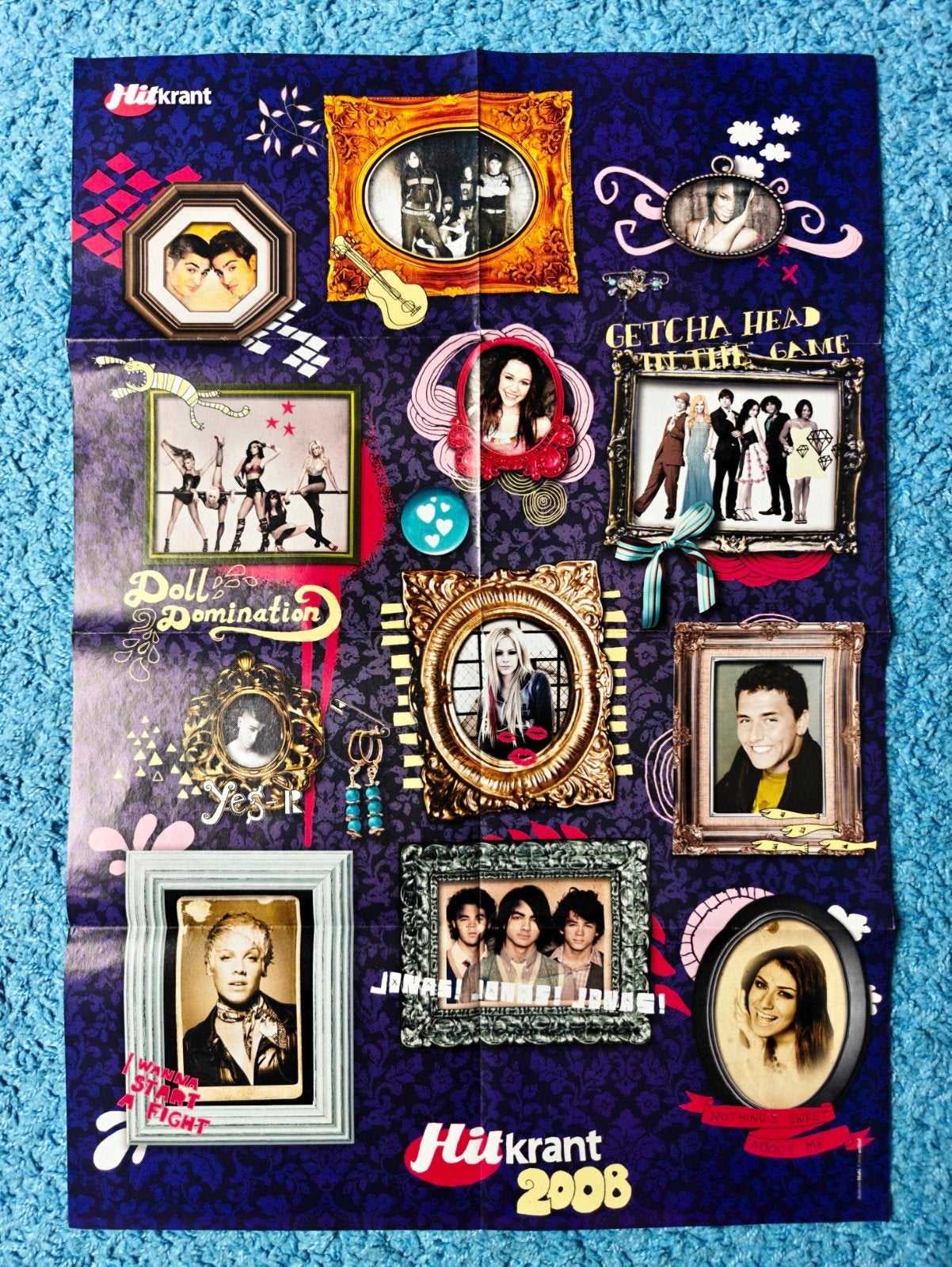 Hitkrant poster 2008, Rechthoekig Staand, Nieuw, Ophalen of Verzenden, A1 t/m A3