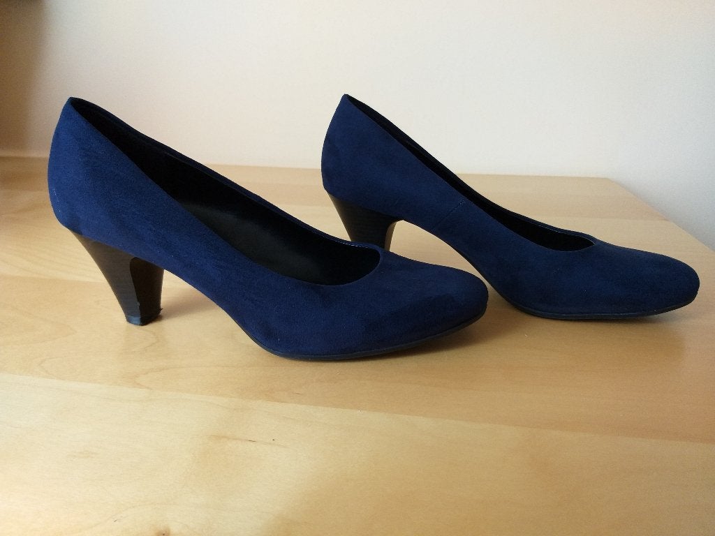 Donkerblauwe pumps maat 40, Ophalen, Pumps, Blauw, Graceland
