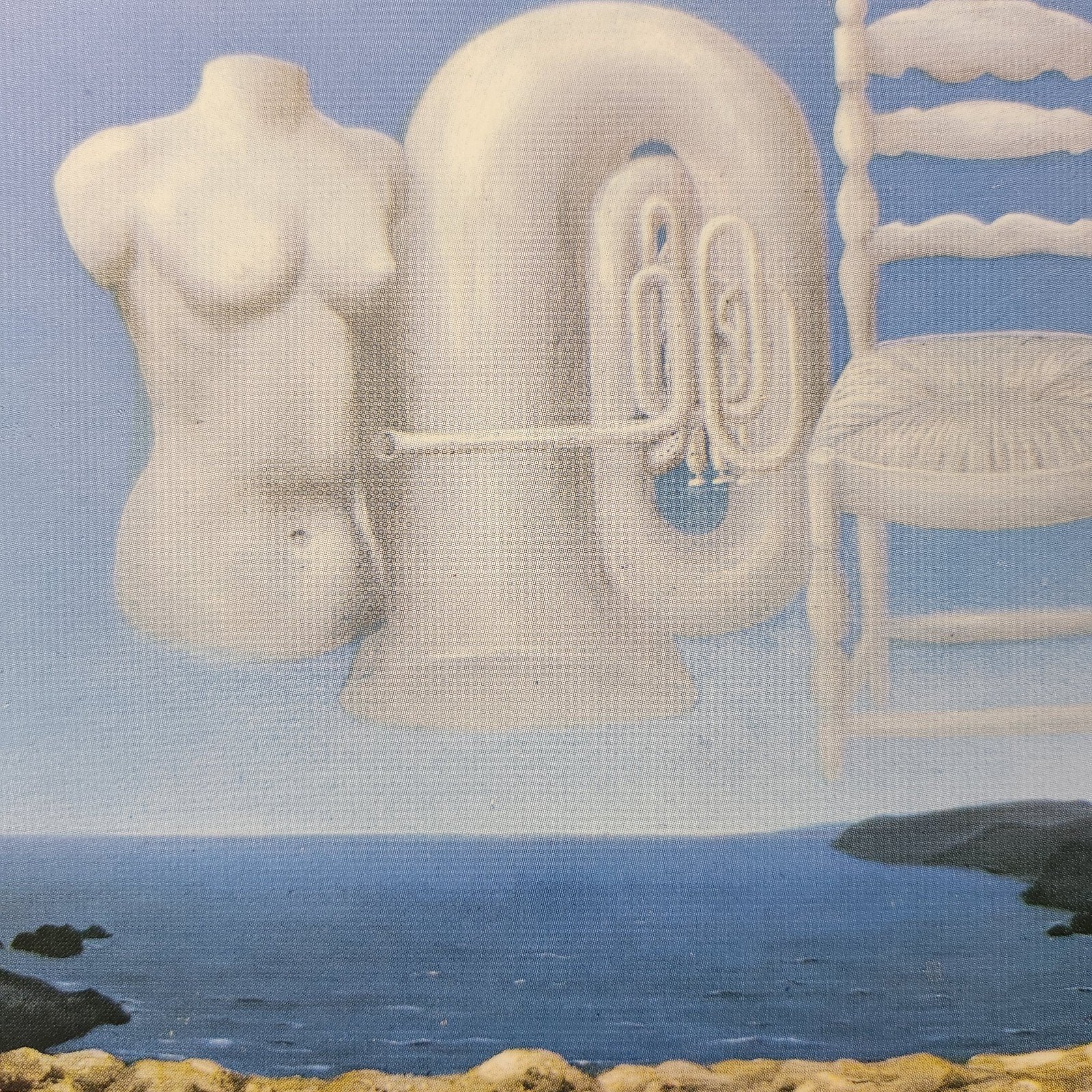 Kunstkaart Magritte - Le temps menaçant (1928), Verzenden, 1960 tot 1980, Ongelopen, Cultuur en Media