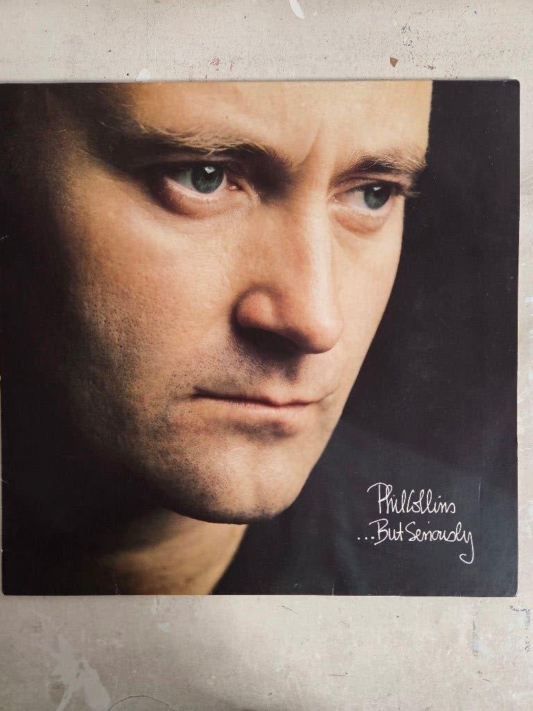 Vinyl lp PHIL COLLINS: BUT SERIOUSLY, Beschermende buitenhoes, LP, Gebruikt, Pop