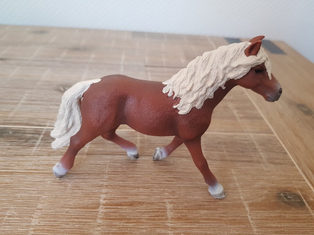 Schleich 13813 Haflinger hengst paard, Verzamelen, Ophalen of Verzenden, Zo goed als nieuw