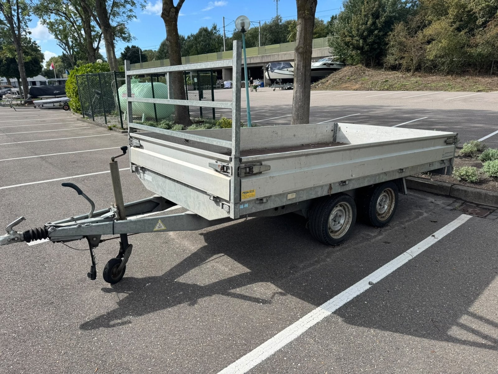 Hapert Azure  twee-as aanhanger, Ophalen, Gebruikt