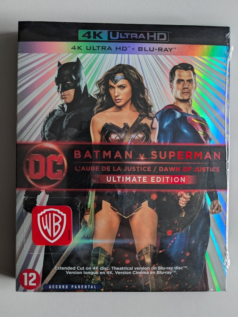 Batman v Superman - Dawn of Justice 4K Slipcase NLO 4K298362, Cd's en Dvd's, Blu-ray, Ophalen of Verzenden, Nieuw in verpakking