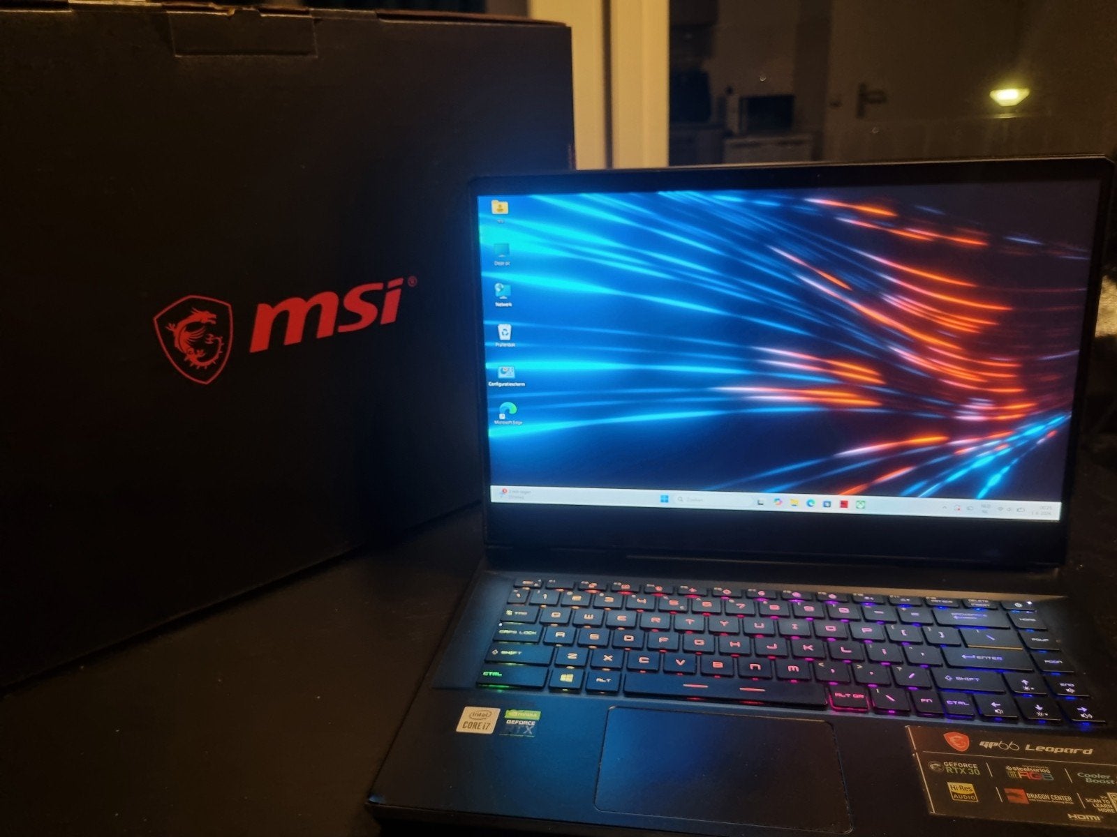 MSI GP66 Leopard 10UE Gaming Laptop - i7-10870H RTX 3060 1TB, Computers en Software, Ophalen, 2 tot 3 Ghz, Zo goed als nieuw, 954 GB
