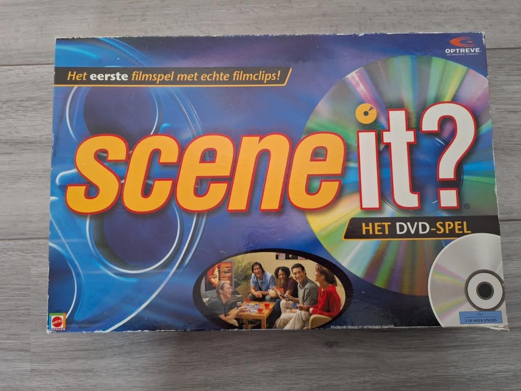 Scene it bordspel, Een of twee spelers, Ophalen of Verzenden, Zo goed als nieuw, Mattel