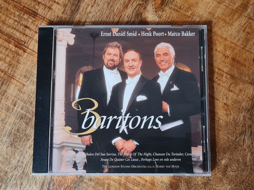 CD 3 Baritons - Marco Bakker, Henk Poort, Ernst Daniel Smid, Cd's en Dvd's, Kamermuziek, Overige componisten, Ophalen of Verzenden