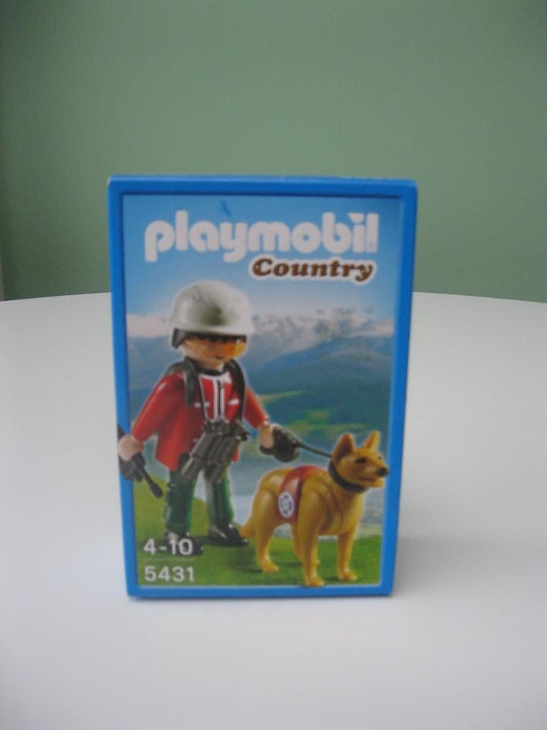 Playmobil 5431: Hulpverlener met Reddingshond (nieuw), Kinderen en Baby's, Speelgoed | Playmobil, Ophalen of Verzenden, Nieuw