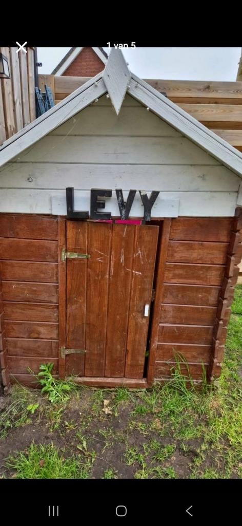 GRATIS SPEELHUISJE, Tuin en Terras, Ophalen, Gebruikt, Schuur