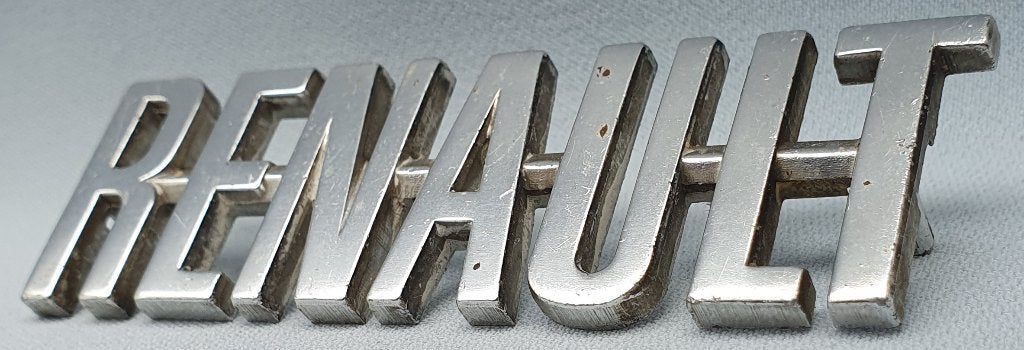 Renault embleem, 70er jaren, Verzenden, Gebruikt, Auto's