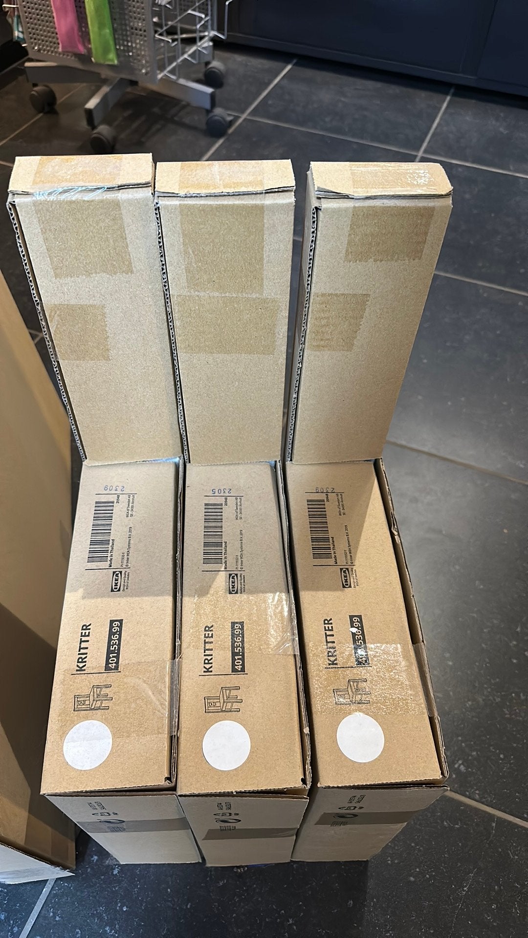 Kinderstoeltjes IKEA 3 x nieuw in doos, Ophalen, Nieuw, Stoel(en)