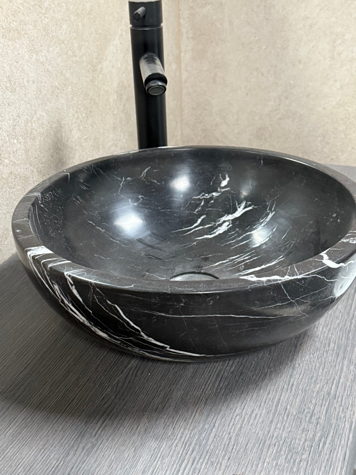 Marmer waskom 150€, Huis en Inrichting, Badkamer | Badkamermeubels, Ophalen, Minder dan 50 cm, Nieuw, Minder dan 25 cm