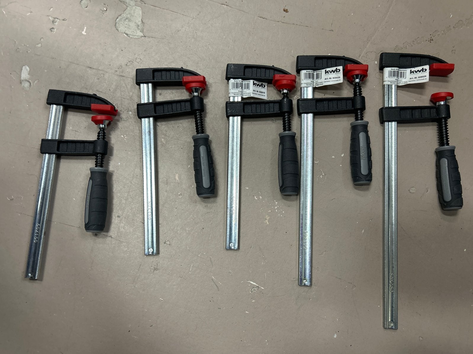 KWB Lijmklemmen Set - 5 Stuks, Ophalen of Verzenden, Zo goed als nieuw, Klem, Overige merken