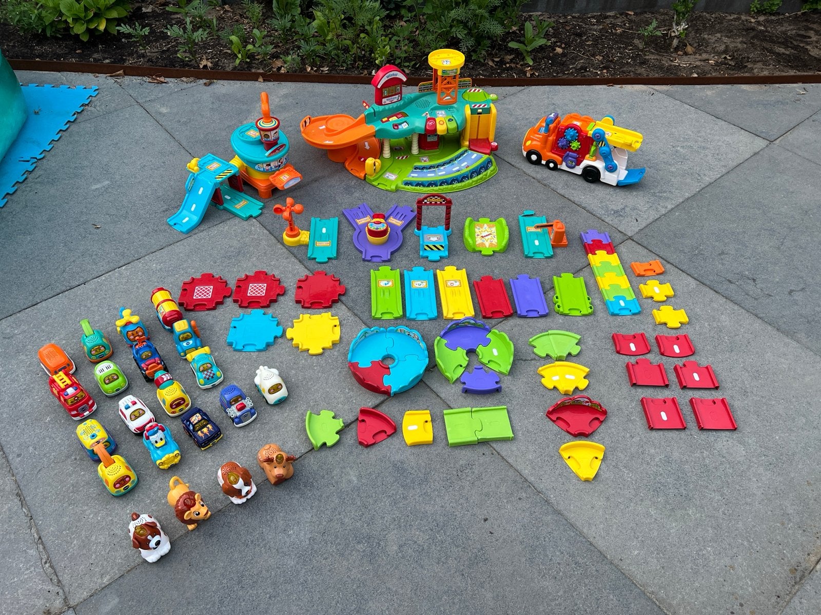 Grote VTech Toet Toet Auto's en Zoef Zoef Dieren collectie, Ophalen, Gebruikt