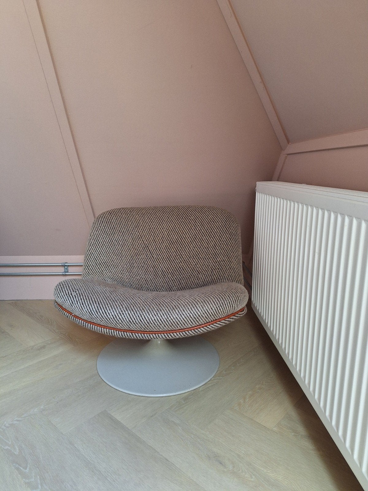 Artifort 508 fauteuil uit de jaren '70 - originele bekleding, Huis en Inrichting, Gebruikt, 75 tot 100 cm, Ophalen of Verzenden