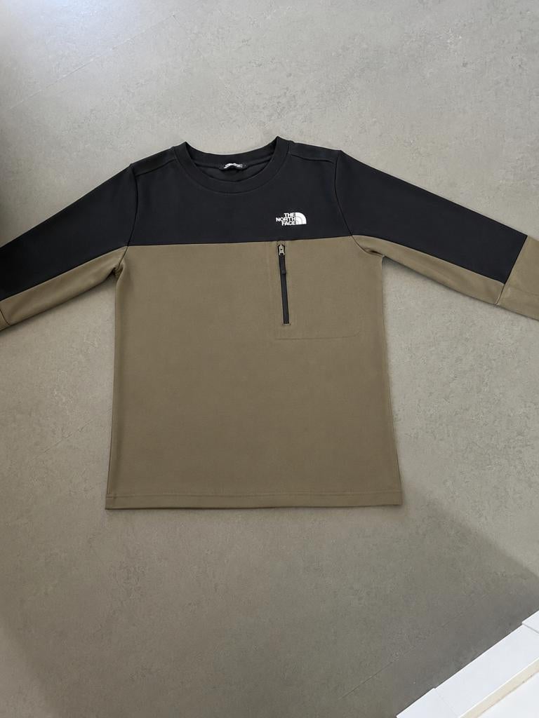 The North Face Longsleeve met rits - Jongens XL/18, Ophalen of Verzenden, Gebruikt, Jongen, Shirt of Longsleeve