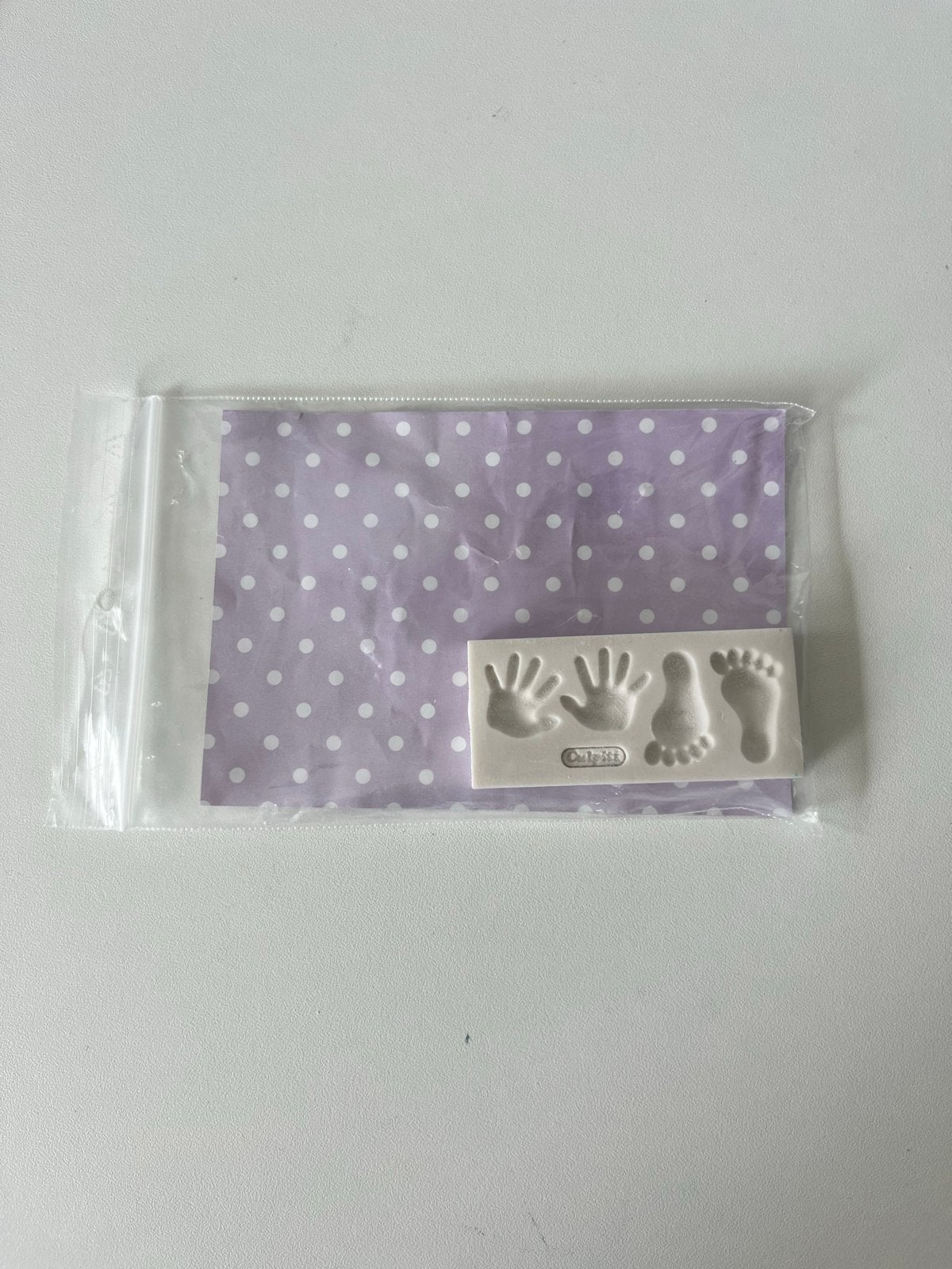 Siliconen mal baby handjes en voetjes, Ophalen of Verzenden, Nieuw, Taarten of Cupcakes, Versiering