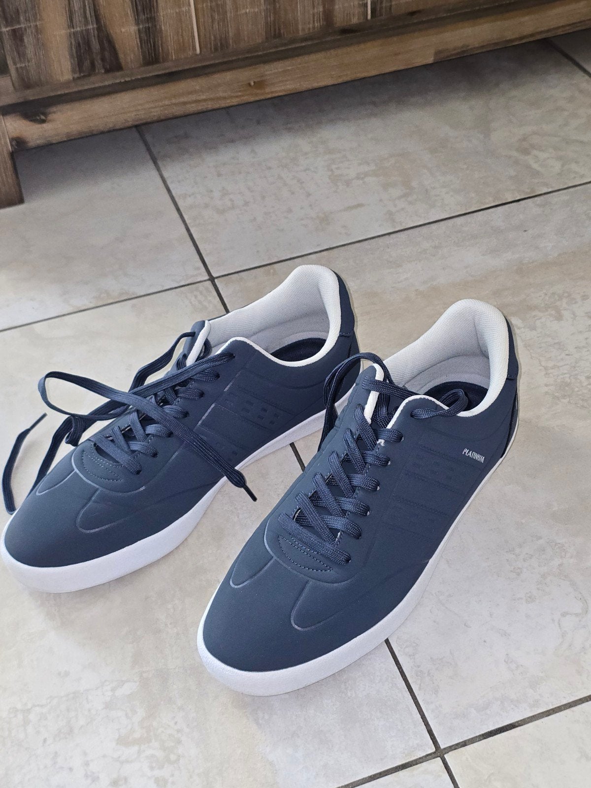 Donkerblauwe sneakers, maat 46 merk: quick q1905, Blauw, Quick q1905, Ophalen of Verzenden, Zo goed als nieuw