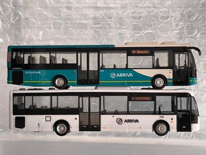 Arriva Groningen Drenthe en Achterhoek - Set van 2, Verzenden, Zo goed als nieuw, Overige typen, Overige merken