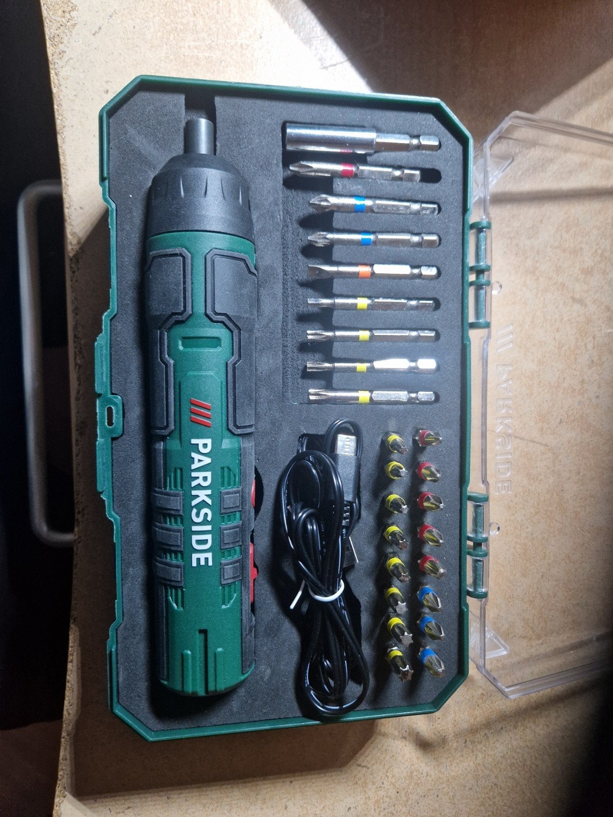 Parkside Accu Schroevendraaier, Ophalen, Zo goed als nieuw, Boor- en Schroefmachine