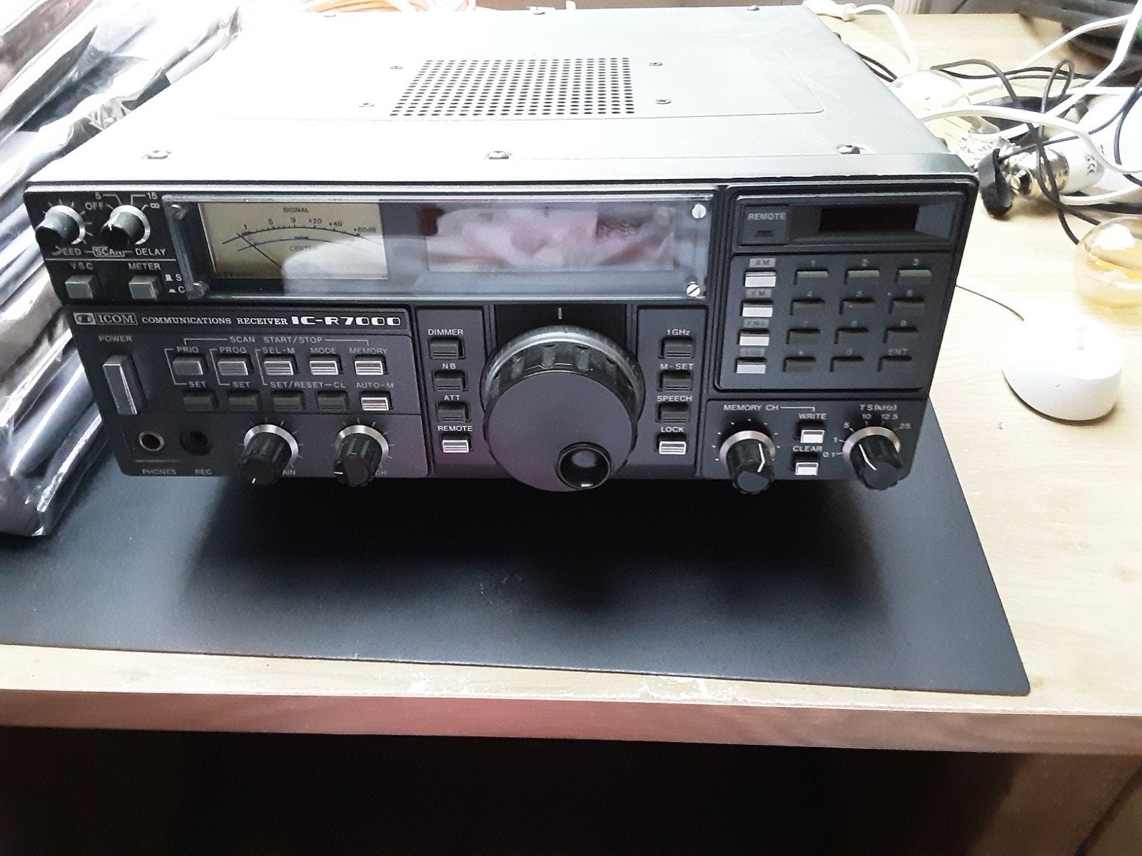ICOM IC-R 7000 ontvanger 25  - 1000 mhz en 1025 - 2000 mhz, Ophalen, Ontvanger
