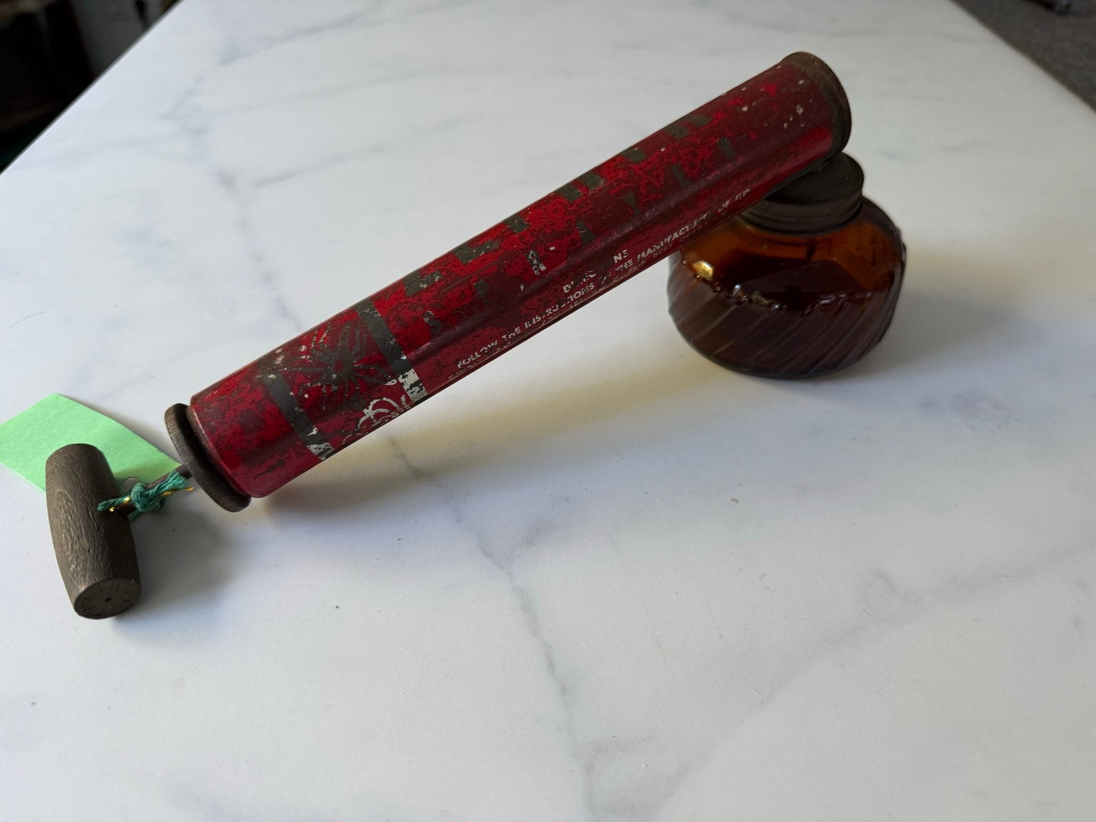 Vintage Verdelgingsspuit / Insectenspuit - Decoratief, Verzenden