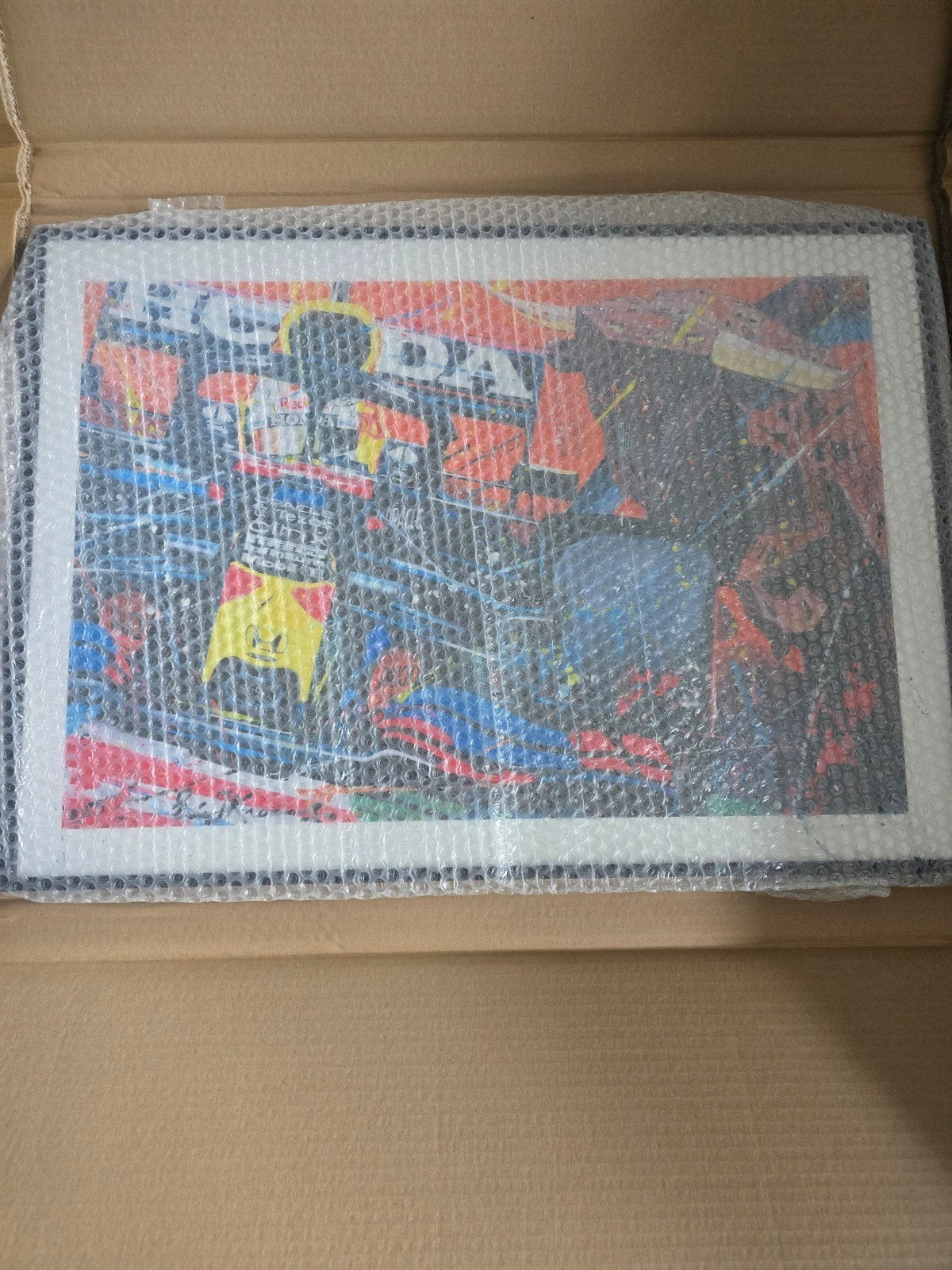 4 Max Verstappen Litho's met certificaat in doos, Ophalen of Verzenden