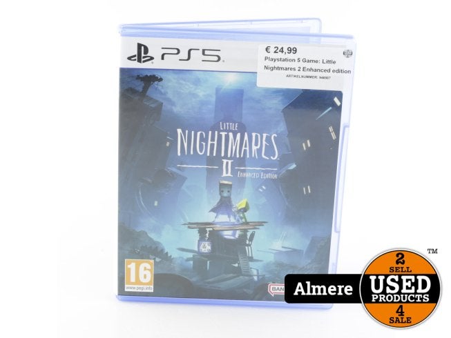Playstation 5 Game: Little Nightmares 2 Enhanced edition, Playstation, Zo goed als nieuw, Support@playstation.com, 2207 Bridgepointe Parkway
San Mateo, CA 94404
United States