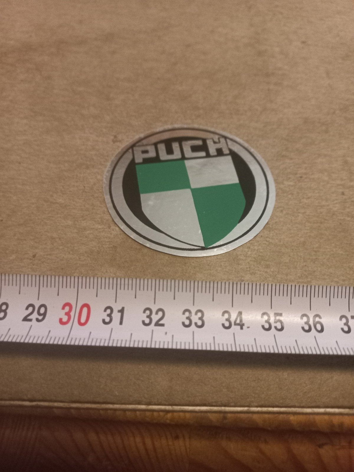 Puch logo sticker / embleem, Ophalen of Verzenden, Gebruikt, Overige typen