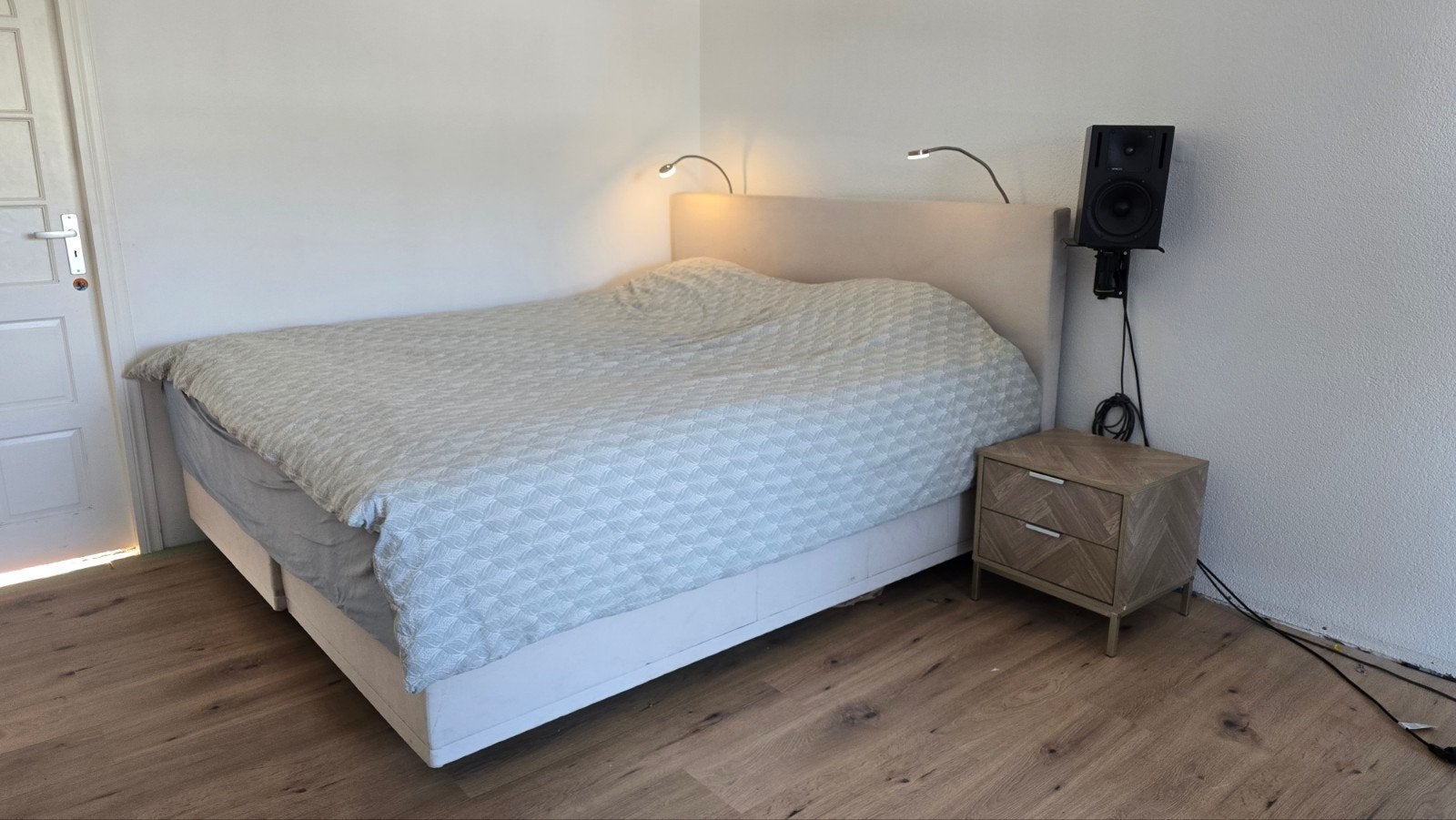 Swiss Sense 180x200 verstelbaar + los onderstel, Huis en Inrichting, Slaapkamer | Boxsprings, Ophalen, Gebruikt, Tweepersoons