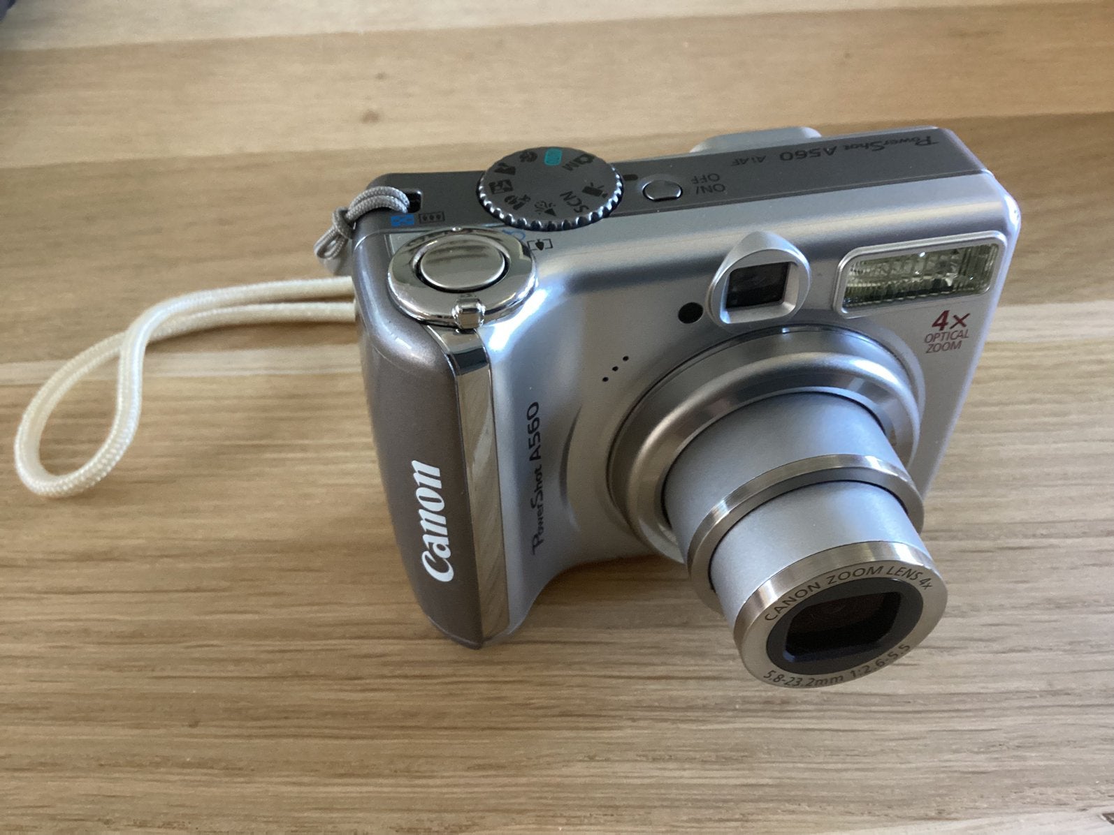 Canon Powershot A560, Canon, Ophalen of Verzenden, Zo goed als nieuw, 4 t/m 7 keer