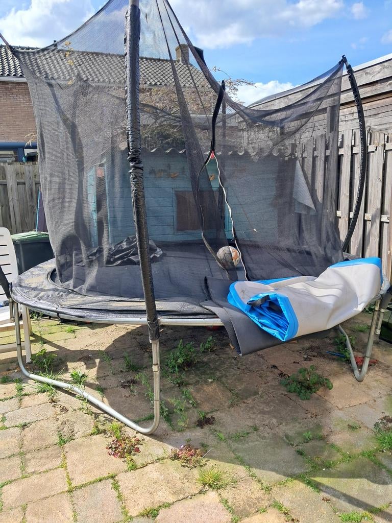 Gebruikte trampoline 305cm, Ophalen, Gebruikt