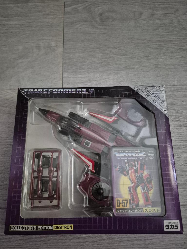 Transformers Takara e-Hobby collector's edition D-57 Thrust, G1, Ophalen of Verzenden, Nieuw, Decepticons