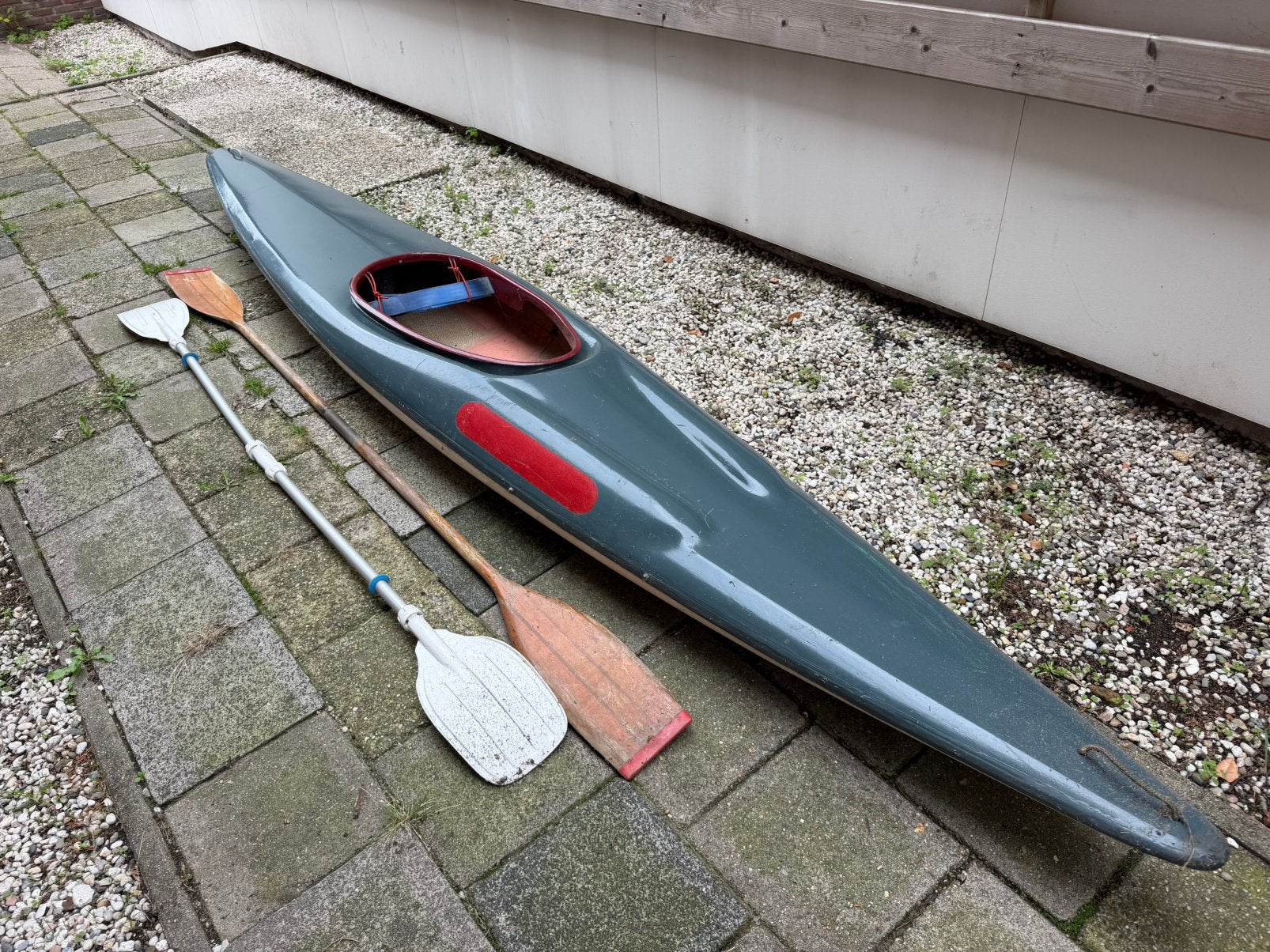 Leuke kano te koop!, Ophalen, Gebruikt, Eén persoon, Met peddels