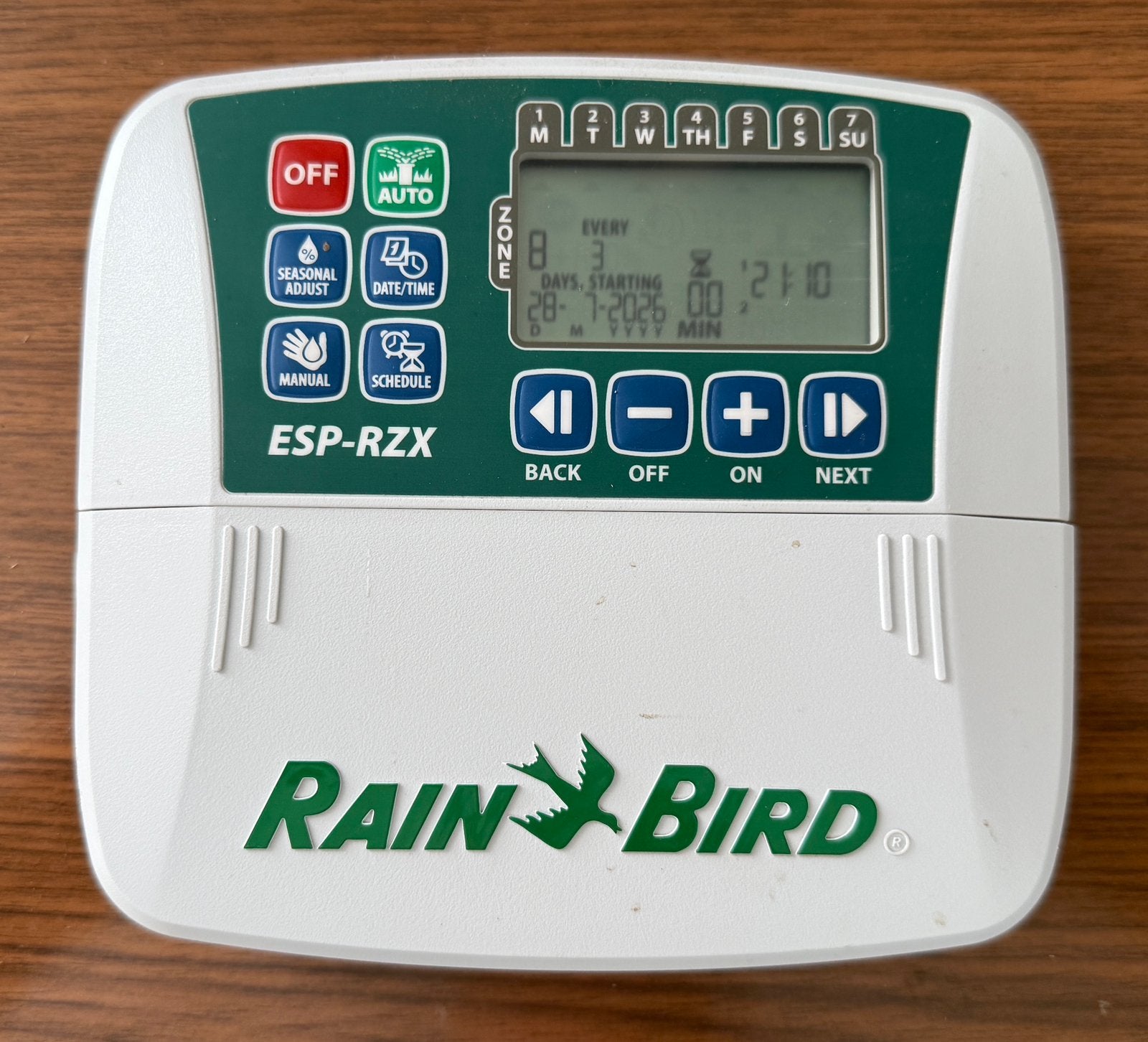 Rainbird ESP-RZX beregeningscomputer 8 stations, Ophalen of Verzenden, Zo goed als nieuw
