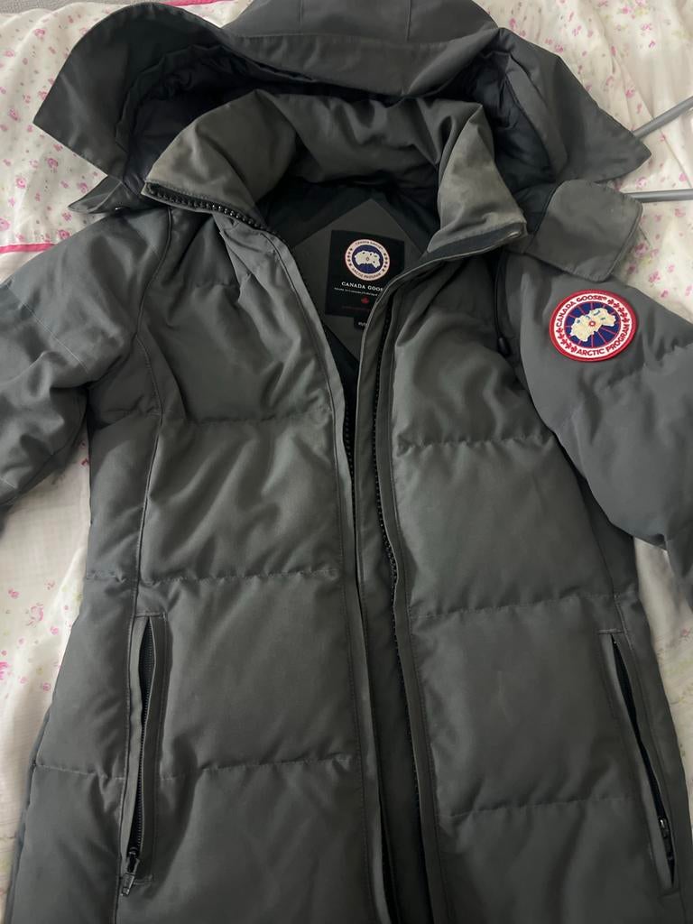 Canada Goose jas, maat XS, Ophalen of Verzenden, Zo goed als nieuw, Maat 34 (XS) of kleiner, Grijs