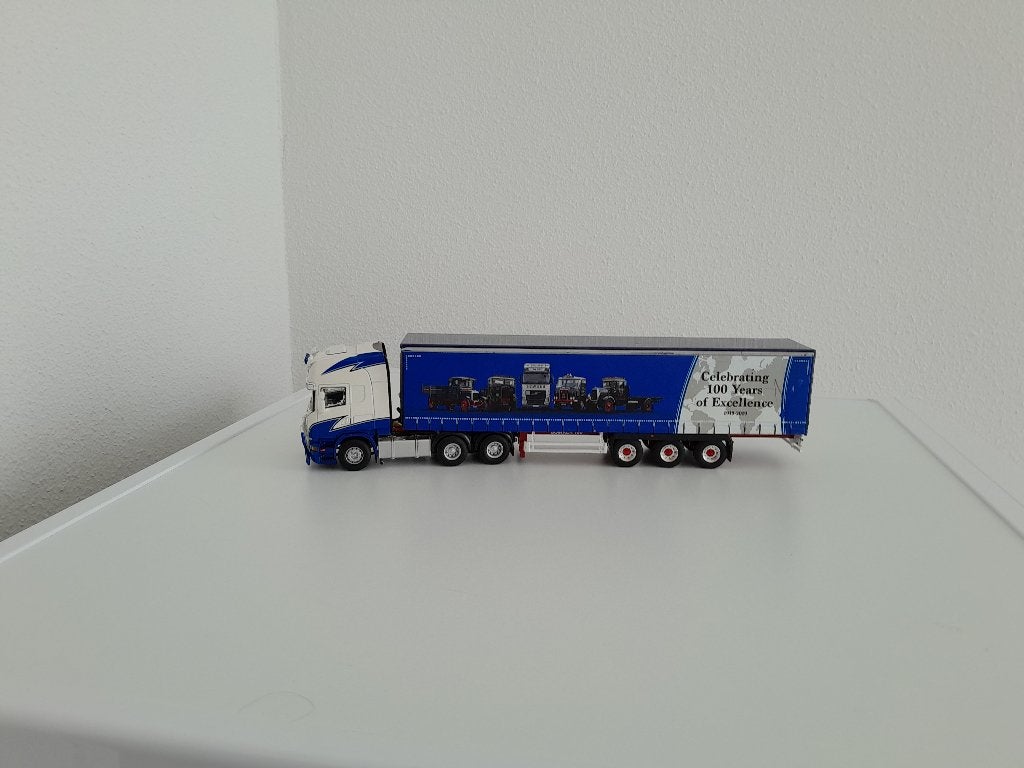 Scania Highline Bowker Transport met Tautlinetrailer ., Hobby en Vrije tijd, Verzenden, Nieuw, Bus of Vrachtwagen, Wsi