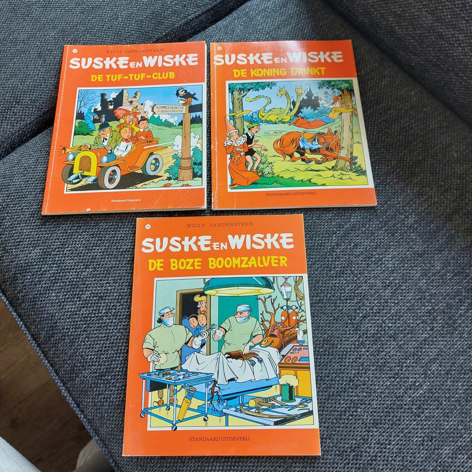 Suske en Wiske - set van 3, Boeken, Meerdere stripboeken, Ophalen of Verzenden, Gelezen