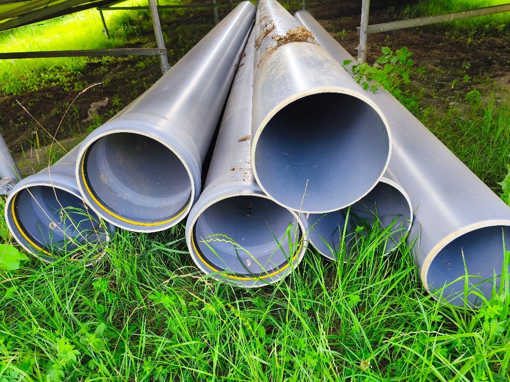 RENOFORT 315 SN8 5 meter PVC-buizen Ø 315 mm, Ophalen, Pvc, 4 tot 6 meter, Zo goed als nieuw