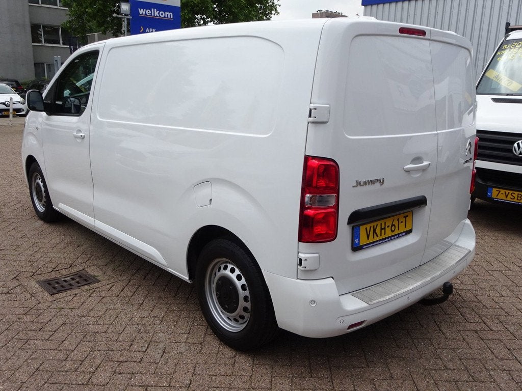 Citroen Jumpy 2.0 BlueHDI 120 M Club EU6 AUTOMAAT AIRCO NAVI, Euro 6, 4 cilinders, Leder en Stof, Origineel Nederlands