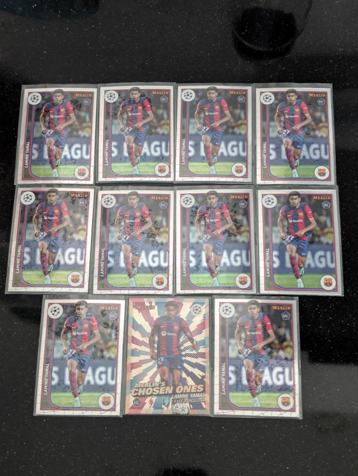 11x Lamine Yamal RC cards, Ophalen of Verzenden, Nieuw, Meerdere plaatjes