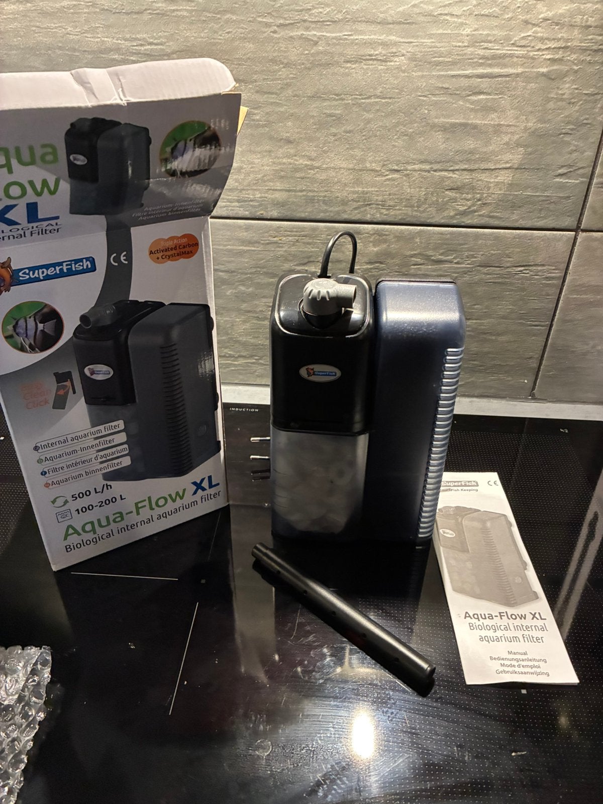 Verwarming en filter aquarium nieuw in doos, Ophalen, Nieuw, Overige typen, Superfish