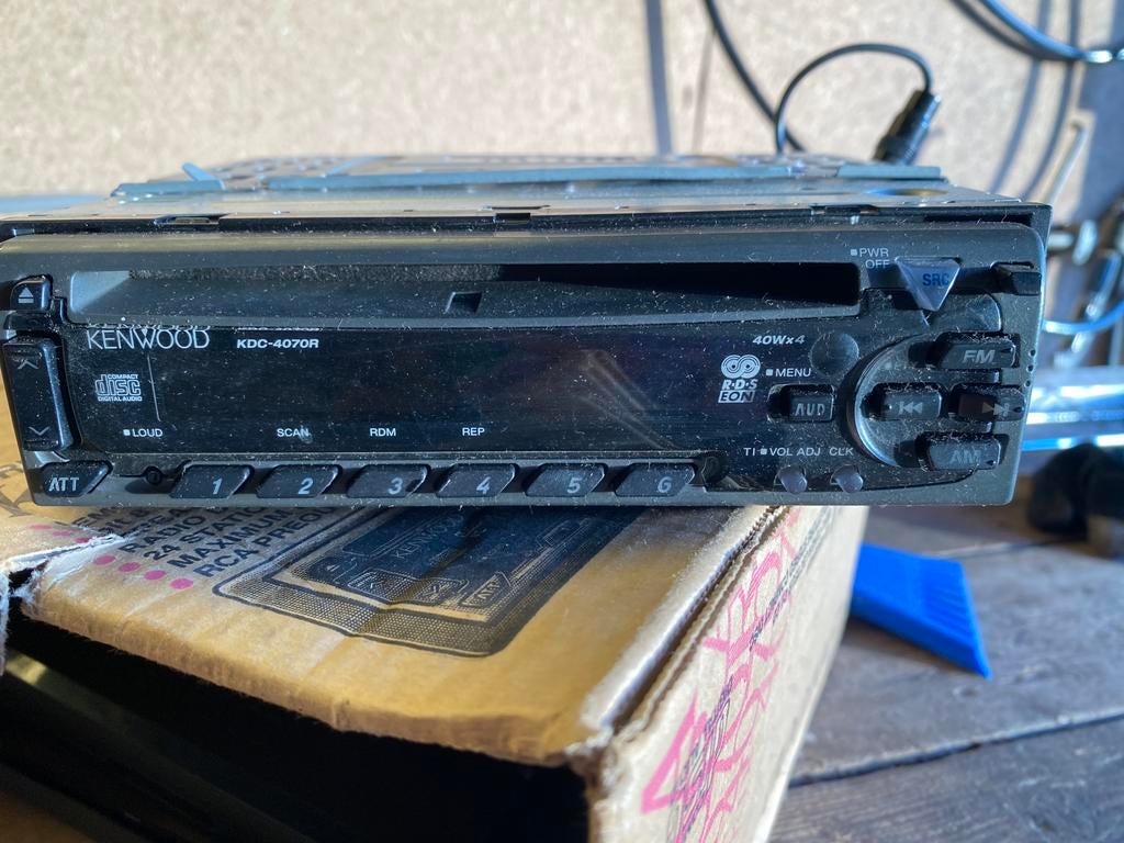 Kenwood autoradio, Auto diversen, Autoradio's, Ophalen of Verzenden, Gebruikt