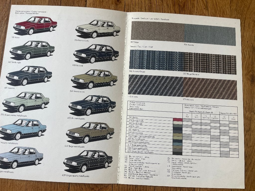 Fiat Regata 1985 - Fiat Fiorino 1984 - Fiat Doblo 2001, Ophalen of Verzenden, Zo goed als nieuw, Overige merken, Fiat