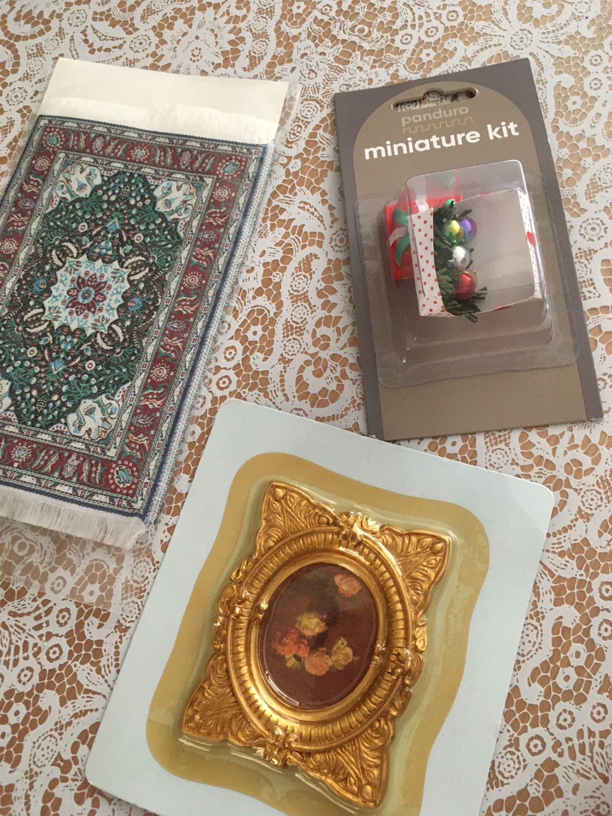 Poppenhuis spulllentjes Nieuw., Nieuw, Decoratie