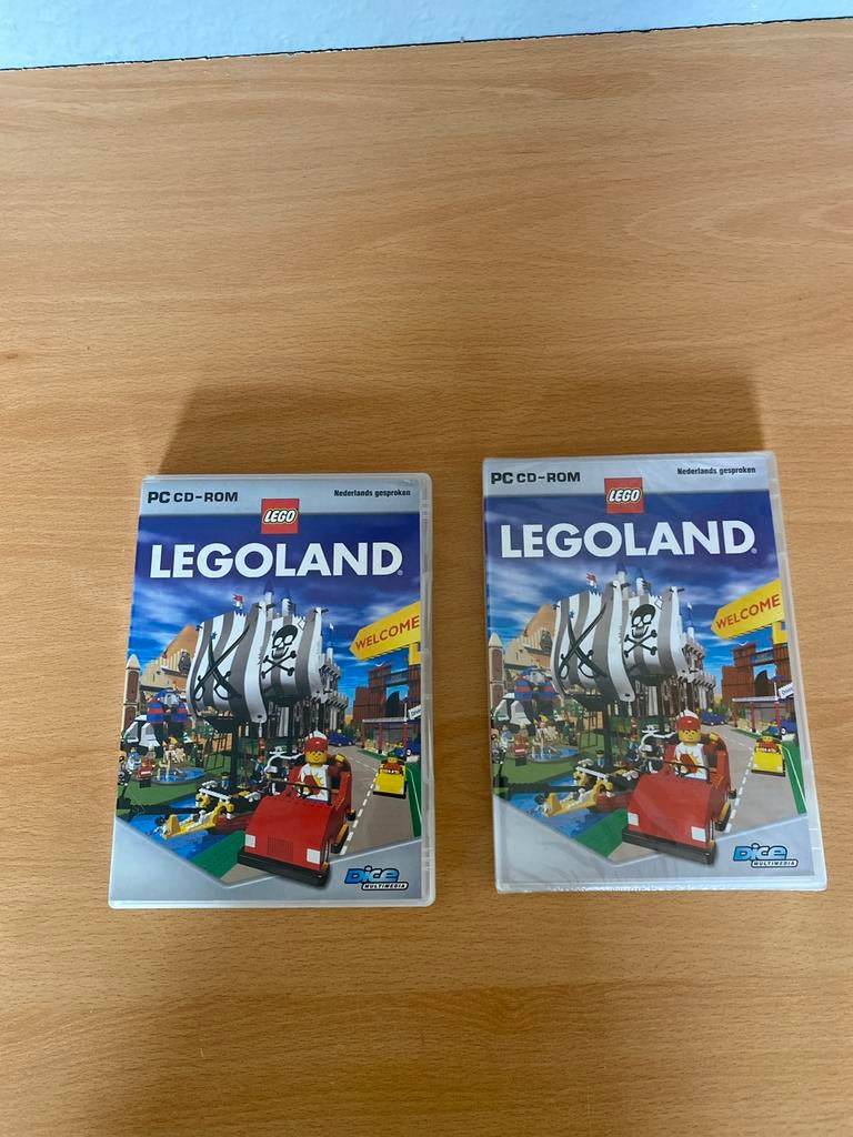 Legoland PC CD-ROM (2 stuks) - Nederlands gesproken, Spelcomputers en Games, Games | Pc, Gebruikt, Simulatie, 1 speler, Vanaf 3 jaar