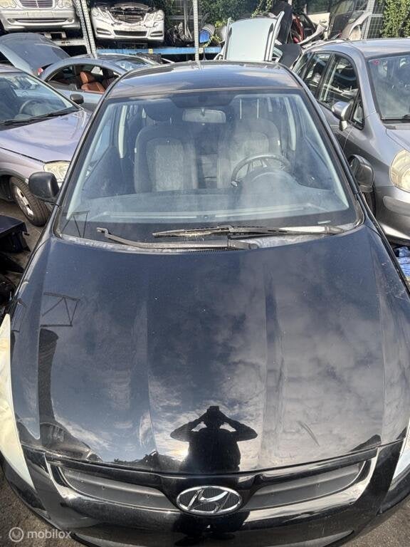 Motorkap zwart Hyundai i20 I ('08-'14), Ophalen, Gebruikt, Hyundai, Hyundai