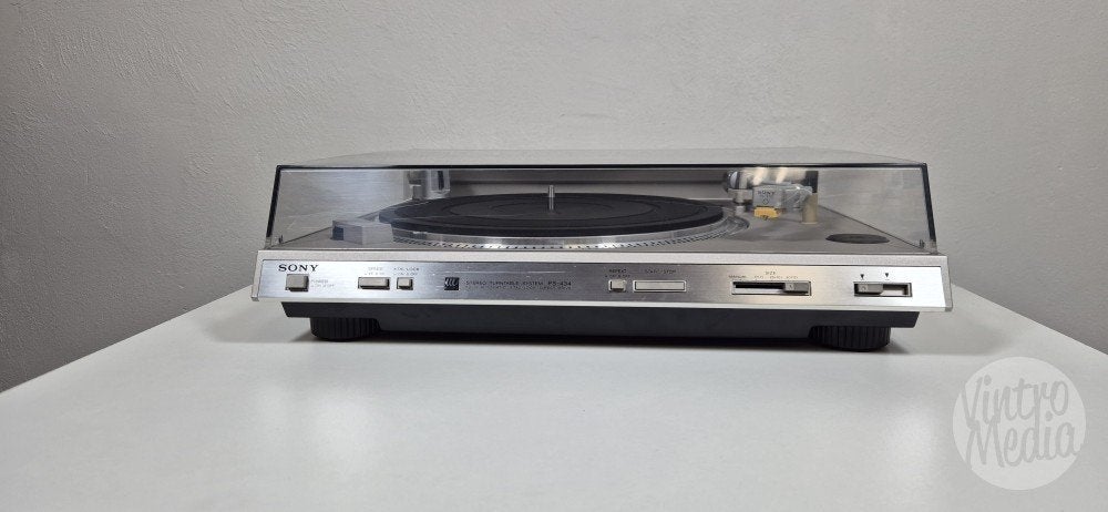 Sony PS-434 Platenspeler | Direct-Drive | Vol Automatisch, Audio, Tv en Foto, Platenspelers, Pitch-regelaar, Refurbished, Ophalen of Verzenden