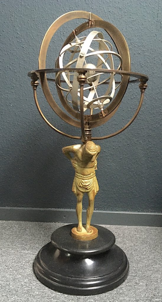 Authentic Models 8th Century Atlas Armillary, Ophalen of Verzenden, Zo goed als nieuw, Armillairsfeer