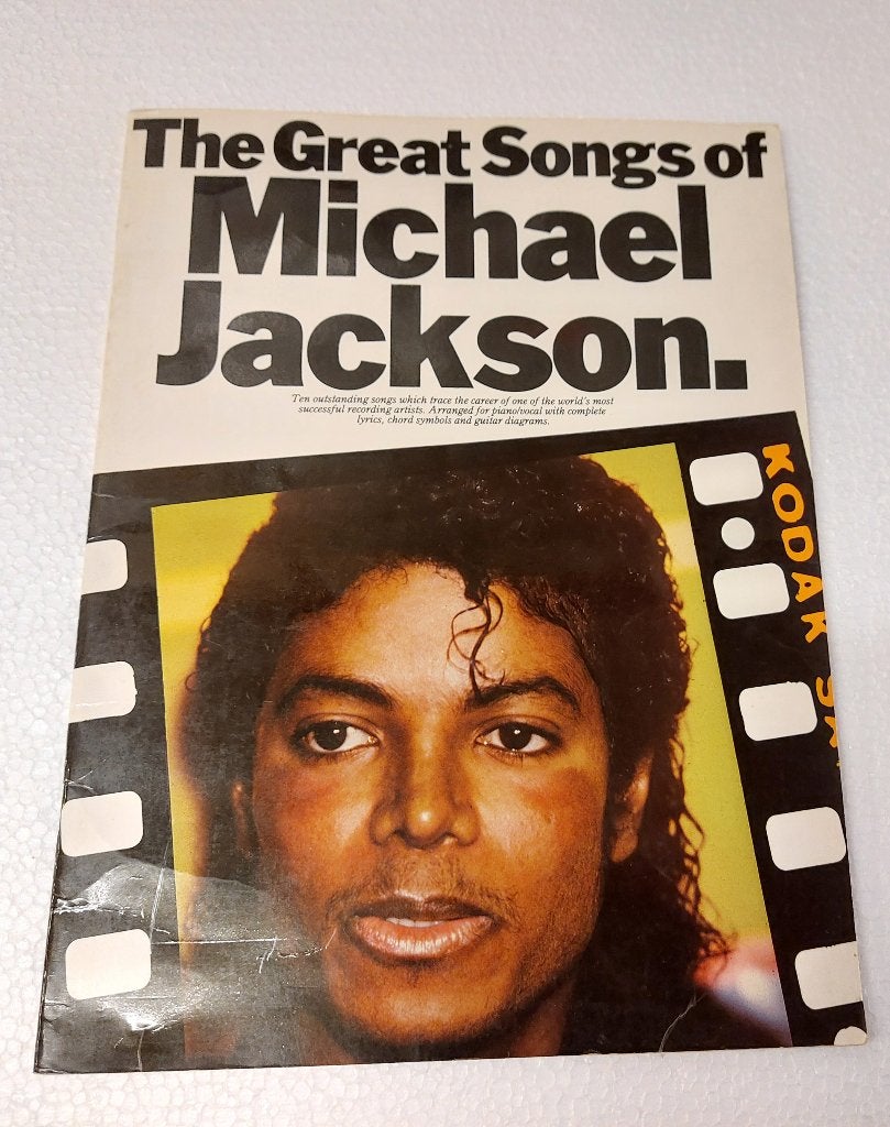 Michael Jackson BLADMUZIEK SONGBOOK The Great Songs, Gebruikt, Verzenden, NvT, Michael Jackson